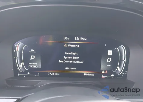 2025 Infiniti Qx60 Luxe Awd из США, поврежденный, VIN 5N1AL1FS9SC347947